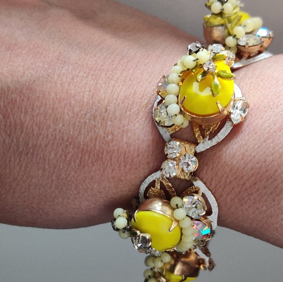 Original by Robert Chartreuse Yellow "Lemon" bracelet - Picture 11 of 16